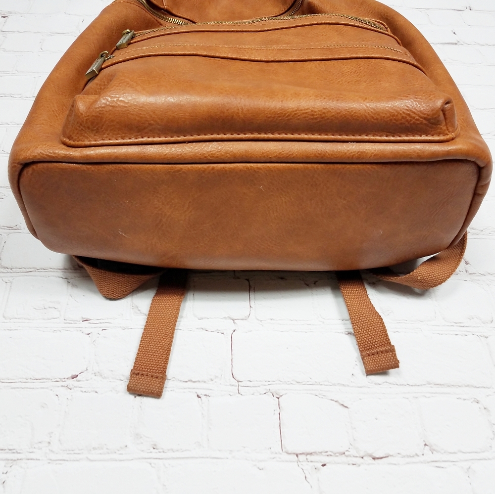 🚫SOLD!-THE HONEST COMPANY City Backpack | Cognac - Picture 6 of 8